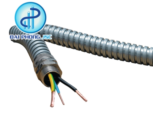 Các loại ống ruột gà lõi thép của Công ty Cổ phần Ống Điện Đại Phong