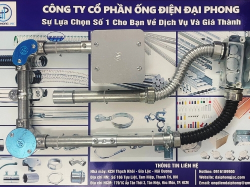 Phụ Kiện Ống Thép Luồn Dây Điện - Hộp Nối Ống Thép Luồn Dây Điện